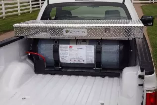 Ford F-150 - CNG tank