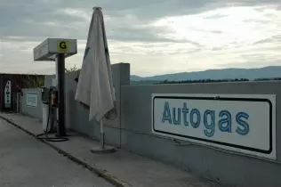LPG station in Austria