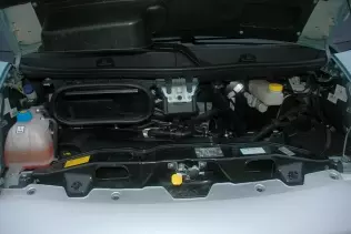 Fiat Ducato Natural Power - the engine bay