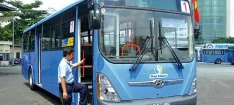 CNG buses in Vietnam
