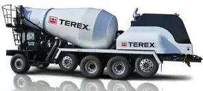 Terex FD5000 CNG concrete mixer truck