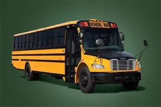 An American LPG-powered school bus