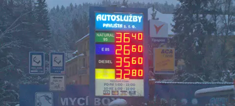 CNG and E85 keep petrol in Czech