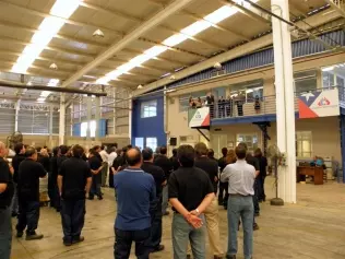 Cavagna Group's plant inauguration in Chile