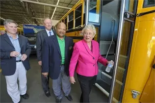 Autogas school bus launch in Mobile County, Alabama