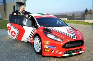 Mariano Costamagna and Ford Fiesta R5 LDI