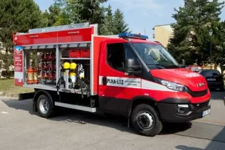 Iveco Daily CNG fire truck