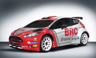 BRC Racing Team's Ford Fiesta R5 LDI