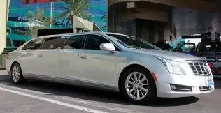 MGM Resorts' CNG-powered Cadillac XTS limo