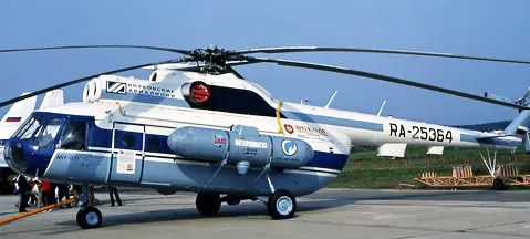 Mi-8TG - LPG-powered helicopter