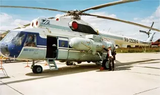 Mi-8TG LPG-powered helicopter