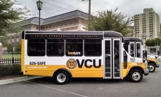 VCU autogas-powered shuttle buses