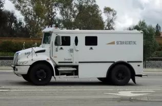 Sectran Security's PHEV-RNG armoured truck