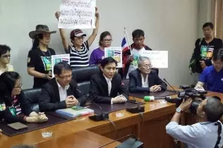 Thai energy activists protest against phasing out autogas