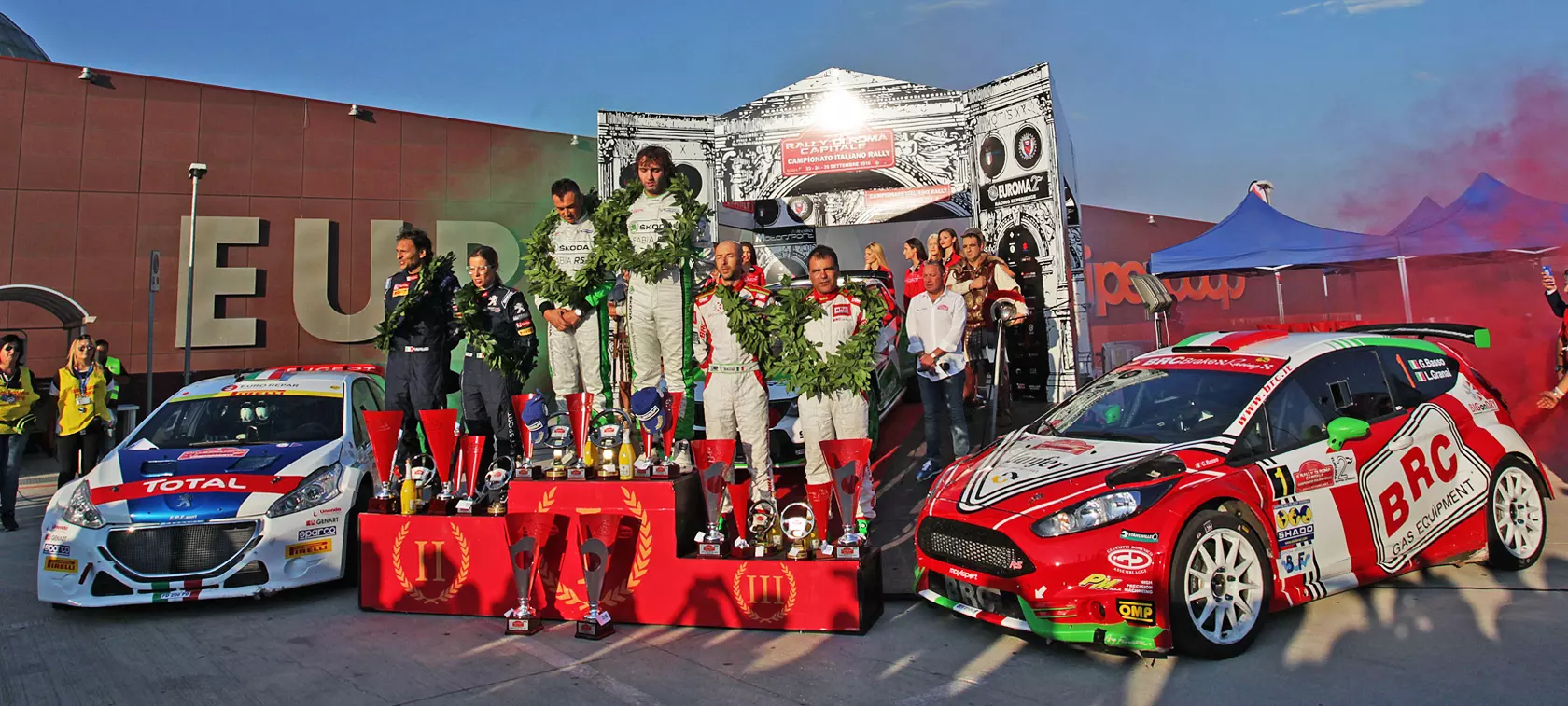 Basso third at Rally di Roma Capitale 2016