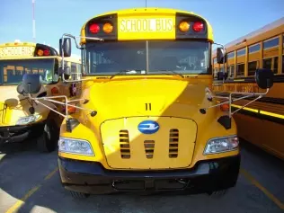 Blue Bird Propane Vision LPG-powered school bus