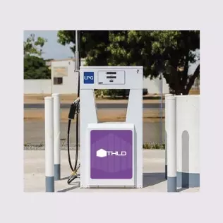 A THLD LPG dispenser at a fuel station