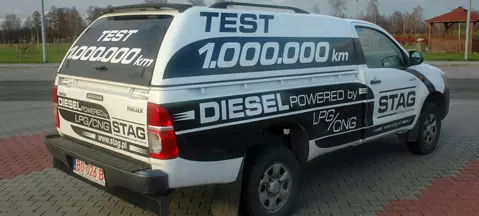 Toyota Hilux diesel-gas - savings and more