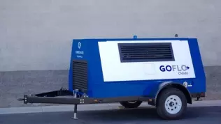 Onboard Dynamics' GoFlo CNG80 mobile CNG compressor