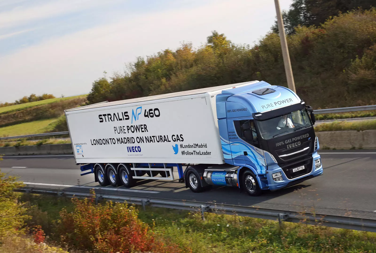 Stralis NP achieves record-breaking distance