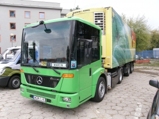 A Mercedes Econic NGT from Biedronka