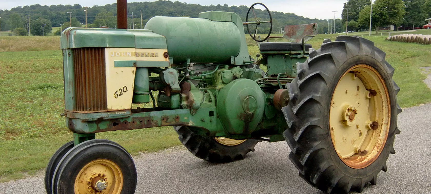 LPG tractors by John Deere - farming with gas