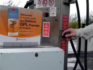 Self-service LPG refilling in France