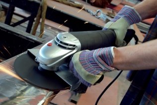 A Skill Masters-series angle grinder by Bosch