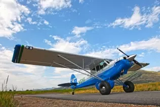 Aviat Husky CNG airplane