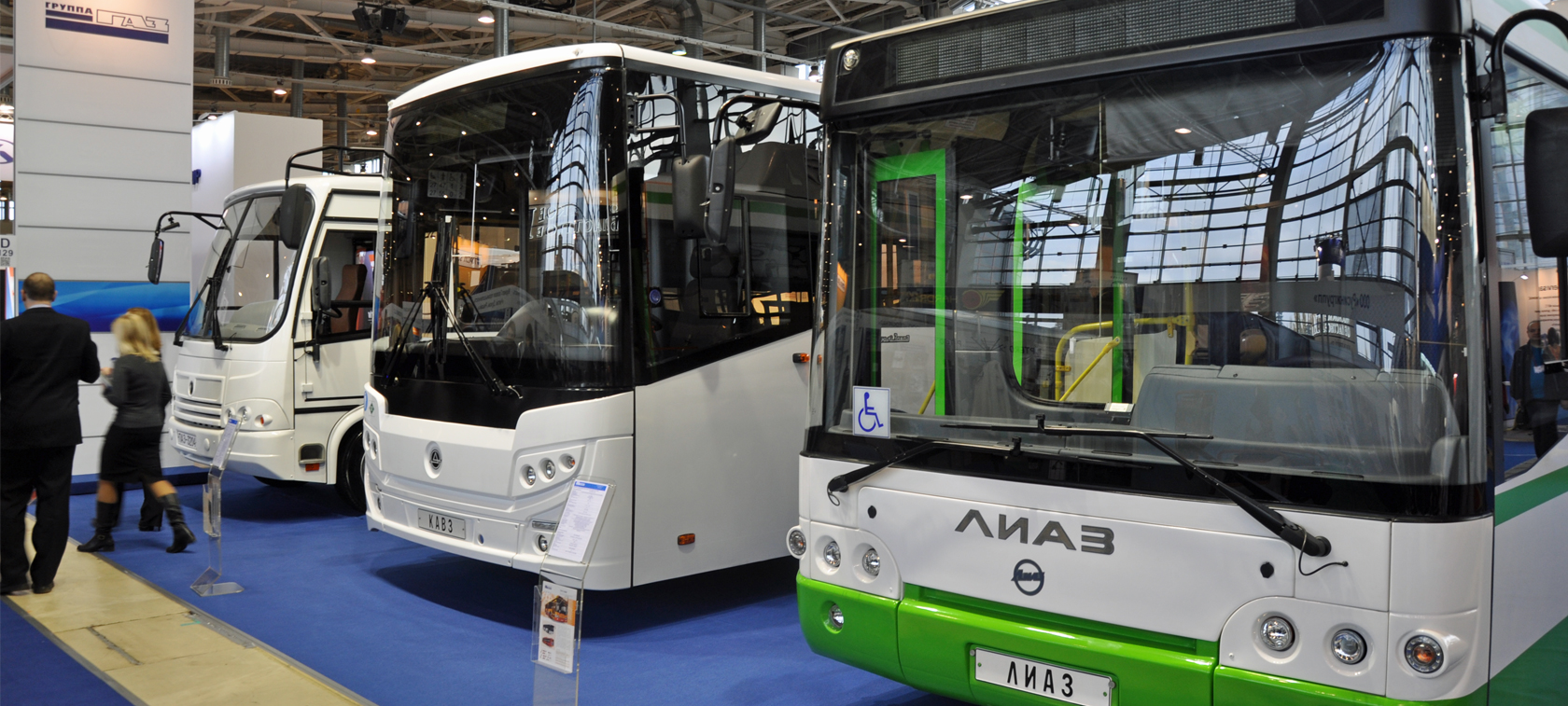 CNG buses in Russia