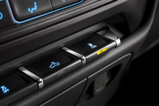 Chevrolet Silverado CNG - the CNG system switch