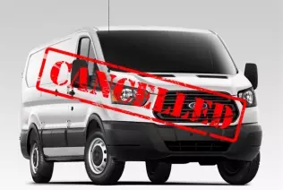 Ford Transit LPG cancelled
