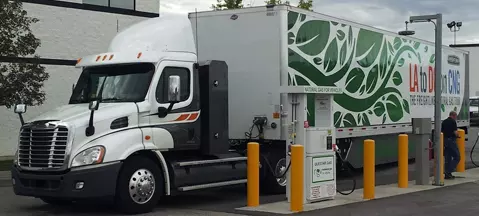 Freightliner Cascadia CNG - US go CNG