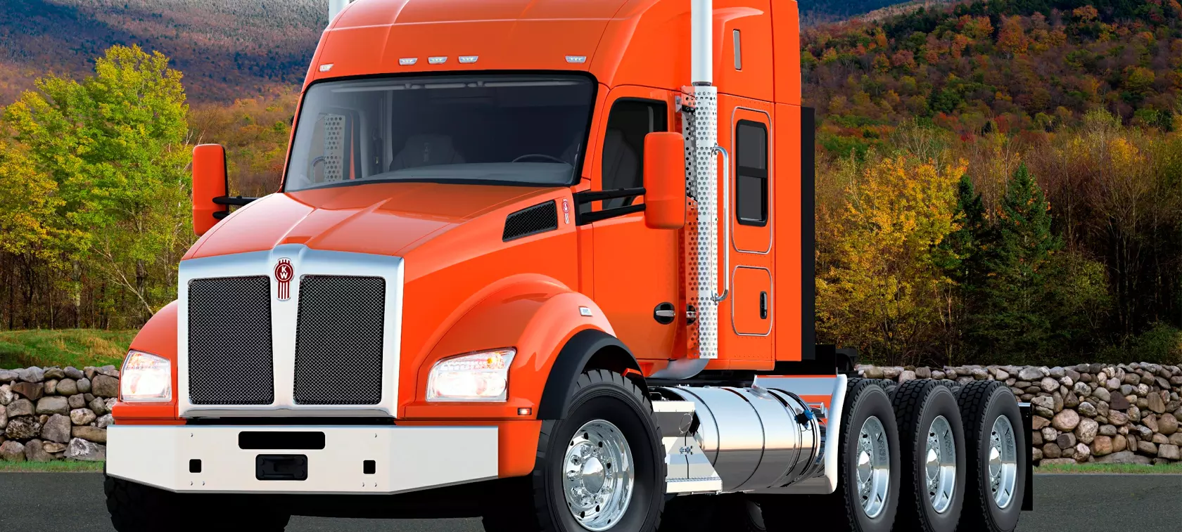Kenworth T880 CNG/LNG - hard work, low costs