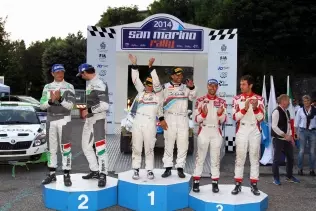 Winners of the 42nd Rally San Marino