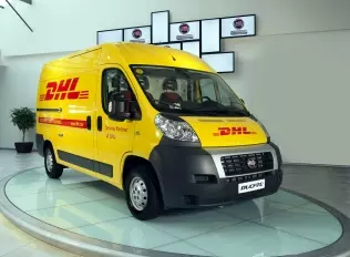 DHL's Fiat Ducato Natural Power