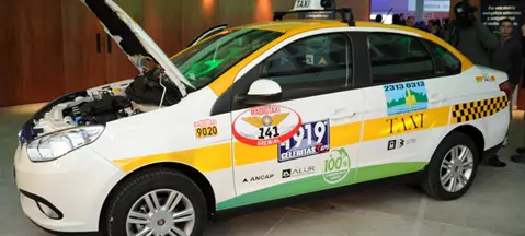 Quad-fuel taxi unleashed in Uruguay