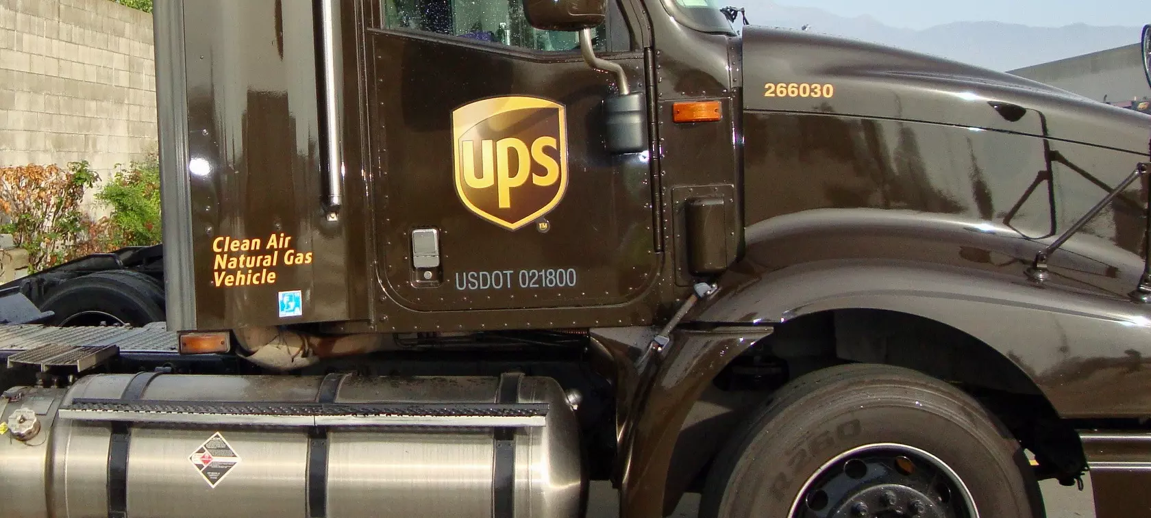 UPS supports alternative fuels