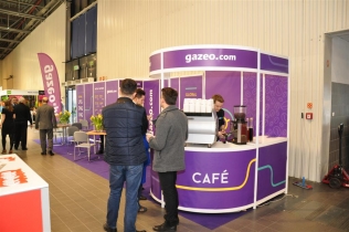 gazeo.com's stand at the 2015 GasShow