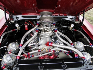 Chevrolet Chevelle SS LPG - the engine
