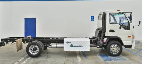 Greenkraft's LPG truck is here. More coming!