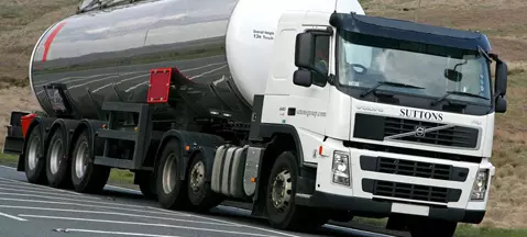 ADR-certified trucks can run on gaseous fuels