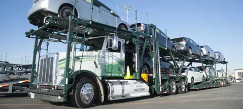 CNG car hauler tested by Toyota