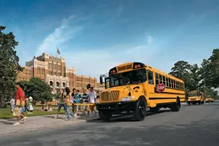 LPG-powered school buses