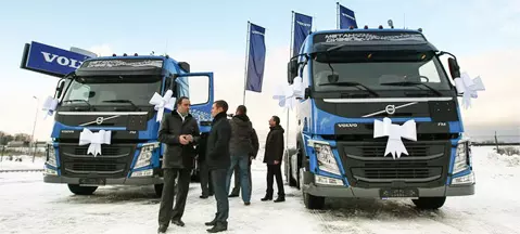 Volvo FM MethaneDiesel for Gazprom Transgaz