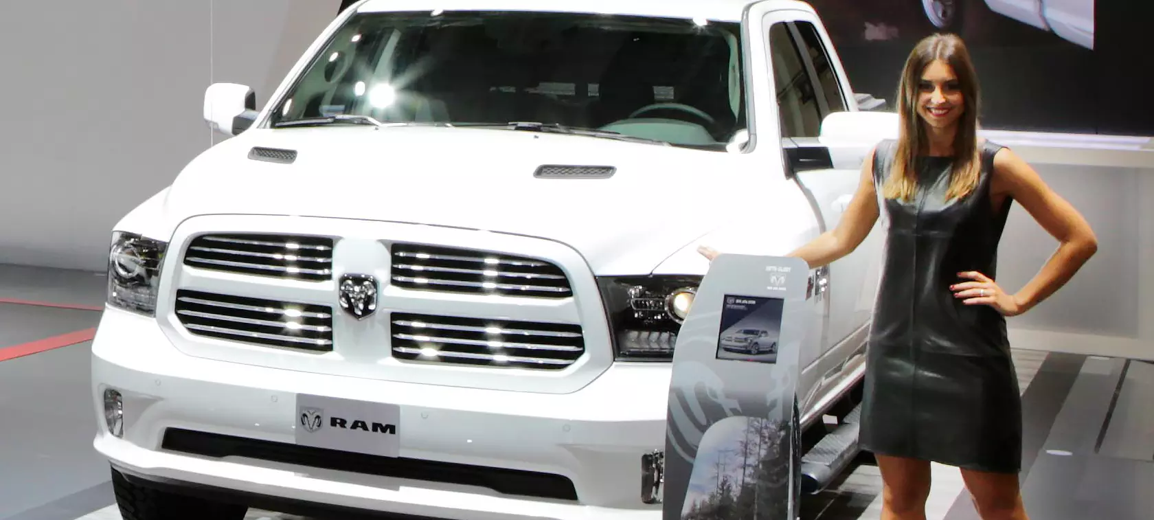 Ram 1500 Quad Cab Sport LPG - double debut