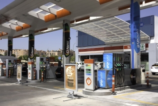A Galp fuel station in Spain, featuring LPG autogas