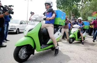 Honda Activa CNG scooter