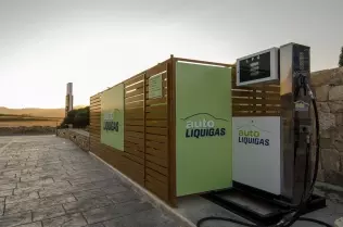 An autogas refueling station in Malta