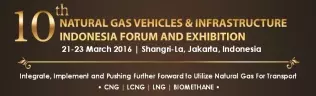 10th Natural Gas Vehicles & Infrastructure Indonesia Forum and Exhibition